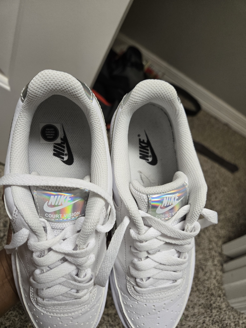 Nike Court Vision Low Iridescent - Picture 4 of 6
